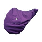 Harrison Howard Premium English Saddle Cover,Waterproof/Breathable Fleece-Lined Long-Lasting Outer Damage Protection All-Purpose Saddle Cover - Image 2