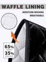 Harrison Howard Half Pad for English Saddle, Soft Breathable Velvet Horse Saddle Pad Non-Slip Cushioning for Horseback - Image 2