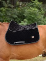 Harrison Howard Half Pad for English Saddle, Soft Breathable Velvet Horse Saddle Pad Non-Slip Cushioning for Horseback - Image 6