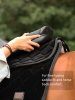 Harrison Howard Half Pad for English Saddle, Soft Breathable Velvet Horse Saddle Pad Non-Slip Cushioning for Horseback - Image 7