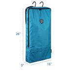 Harrison Howard Bridle/Halter Bag with 3 Prong Tack Rack Sturdy Waterproof Fabric Horse Tack Carry Bag - Image 6