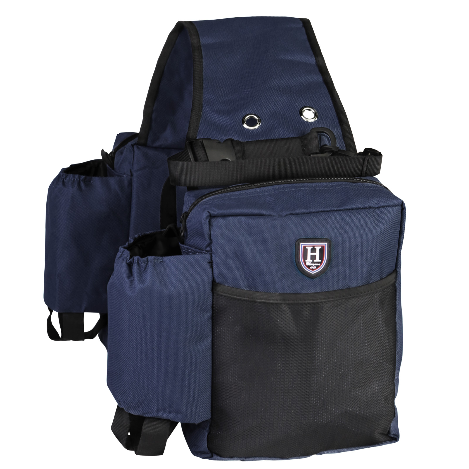 1 Harrison Howard Equestrian Western Saddle Bag - Image 1