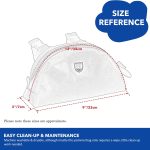 Harrison Howard Saddle Pommel Pocket with 1680D Waterproof Fabric Saddle Bag for Western Saddle - Image 6