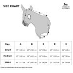 Harrison Howard Soft Horse Hood All-Covered Comfortable Sleezy for Horses with Zipper - Image 6