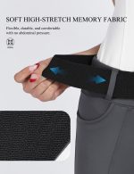 Harrison Howard 2/Pack Elastic Horse Riding Belt with Flat Buckle Adjustable Elastic Belts for Women - Image 5