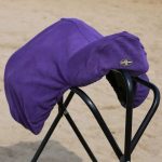 Harrison Howard Fleece Horse Saddle Cover for Dressage Horse Saddle - Image 5