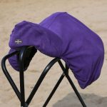 Harrison Howard Fleece Horse Saddle Cover for Dressage Horse Saddle - Image 6