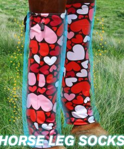 Alternative view of Harrison Howard Loose Fitting Horse Leg Socks Horse Socks Comfortable and Easy to Wear Set of 4