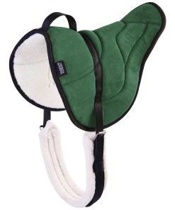Alternative view of Harrison Howard Equestrian Saddle Pad Horse Riding Pad Bareback Pad with Girth