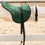 Harrison Howard Equestrian Saddle Pad Horse Riding Pad Bareback Pad with Girth - Image 5
