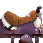 Harrison Howard Trail Seat Saver Western Tack Saddle Ride-on Pad with Cushion Bottom Helps Distribute Back Pressure