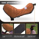 Harrison Howard Trail Seat Saver Western Tack Saddle Ride-on Pad with Cushion Bottom Helps Distribute Back Pressure - Image 2