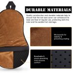 Harrison Howard Trail Seat Saver Western Tack Saddle Ride-on Pad with Cushion Bottom Helps Distribute Back Pressure - Image 3