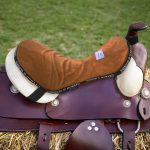 Harrison Howard Trail Seat Saver Western Tack Saddle Ride-on Pad with Cushion Bottom Helps Distribute Back Pressure - Image 4