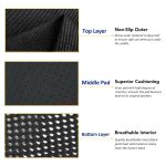 Harrison Howard Dyna-Sorb Full Shock Absorbing Memory Half Saddle Pad for Horse - Image 4