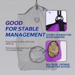 Harrison Howard Premium Durable Horse Hay Bag Slow Feed Hay Bag Waterproof Large Capacity Horse Tote - Image 3