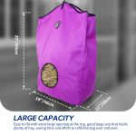 Harrison Howard Premium Durable Horse Hay Bag Slow Feed Hay Bag Waterproof Large Capacity Horse Tote - Image 4