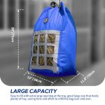 Harrison Howard Premium Durable Adjustable Horse Slow Feed Hay Bag Waterproof Large Capacity - Image 4