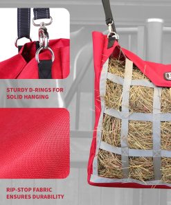 Alternative view of Harrison Howard Premium Durable Horse Hay Bag Slow Feed Hay Bag Waterproof Fabric Large Capacity Horse Tote
