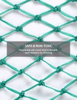 Harrison Howard Slow Feed Hay Net for Horses with 2"x2" Mesh Holes Goat Feeder - Image 3