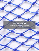 Harrison Howard Slow Feed Hay Net Horse 2 Pcs Horse Feeding Supplies 40" Length with 2" Holes - Image 3