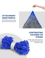 Harrison Howard Slow Feed Hay Net Horse 2 Pcs Horse Feeding Supplies 40" Length with 2" Holes - Image 5