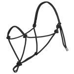 Harrison Howard Rope Halter for Horses - Super Sturdy Horse Training Halter with 2 Knot 1/4" Stiff Cord