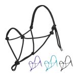 Harrison Howard Rope Halter for Horses - Super Sturdy Horse Training Halter with 2 Knot 1/4" Stiff Cord - Image 2