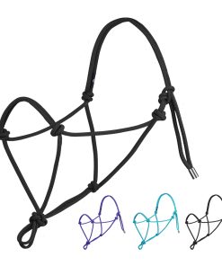 Alternative view of Harrison Howard Rope Halter for Horses - Super Sturdy Horse Training Halter with 2 Knot 1/4" Stiff Cord