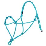 Harrison Howard Rope Halters for Horses Super Sturdy Horse Rope Training Halter with 4 Knot 1/4" Stiff Halter Cord
