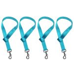 Harrison Howard 4PCS 22” Easily Packed Sturdy Nylon Bucket Straps for Hay Nets and Water Feeder Buckets