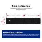 Harrison Howard Horse Fleece Girth Cover Moisture Wicking and Heat Dispersal Extra Girth Protection Cover - Image 6