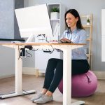 Howdy Bally Protective Cover for Home-Use Yoga/Exercise/Balance Ball with Convenient Carry Handles, Foldable Durable Anti-Burst Cover for Sitting Ball Chair Office Use 65cm-Purple - Image 6