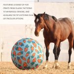 Harrison Howard Howdy Bally Horse Playball Covers Mega Ball Protective Cover for Equine Use Exclusive Fun Patterns Victory Blaze - Image 5