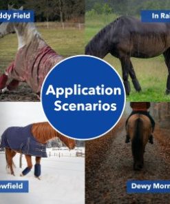 Alternative view of Harrison Howard Horse Waterproof Leg Medicine Boot Cover Bandages Keep Lower Leg Protected and Clean