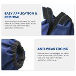 Harrison Howard Horse Waterproof Leg Medicine Boot Cover Bandages Keep Lower Leg Protected and Clean - Image 6