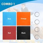 Harrison Howard Equestrian Training Flag 4 Pieces Equestrian Nylon Flag without Flagpole - Image 2