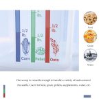 Harrison Howard Feed Scoop for Equine Precision Plastic Measuring Scoop with Measurement Markings Perfect for Stable Use Measuring Sweet Feed Pellet Oats Grain Water - Image 5