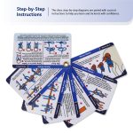 Harrison Howard Wisdom4Sure Horse Knot Cards Equine Knots Guide Includes 24 Rope Knots Essential for Rider??s Tack Box Portable and Convenient Compact Sizing Knots Set Pocket Guide - Image 2