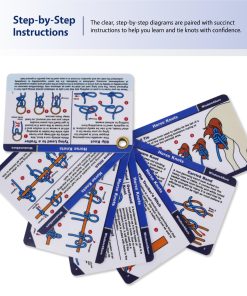 Alternative view of Harrison Howard Wisdom4Sure Horse Knot Cards Equine Knots Guide Includes 24 Rope Knots Essential for Rider??s Tack Box Portable and Convenient Compact Sizing Knots Set Pocket Guide