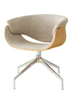 Modern grey office chair