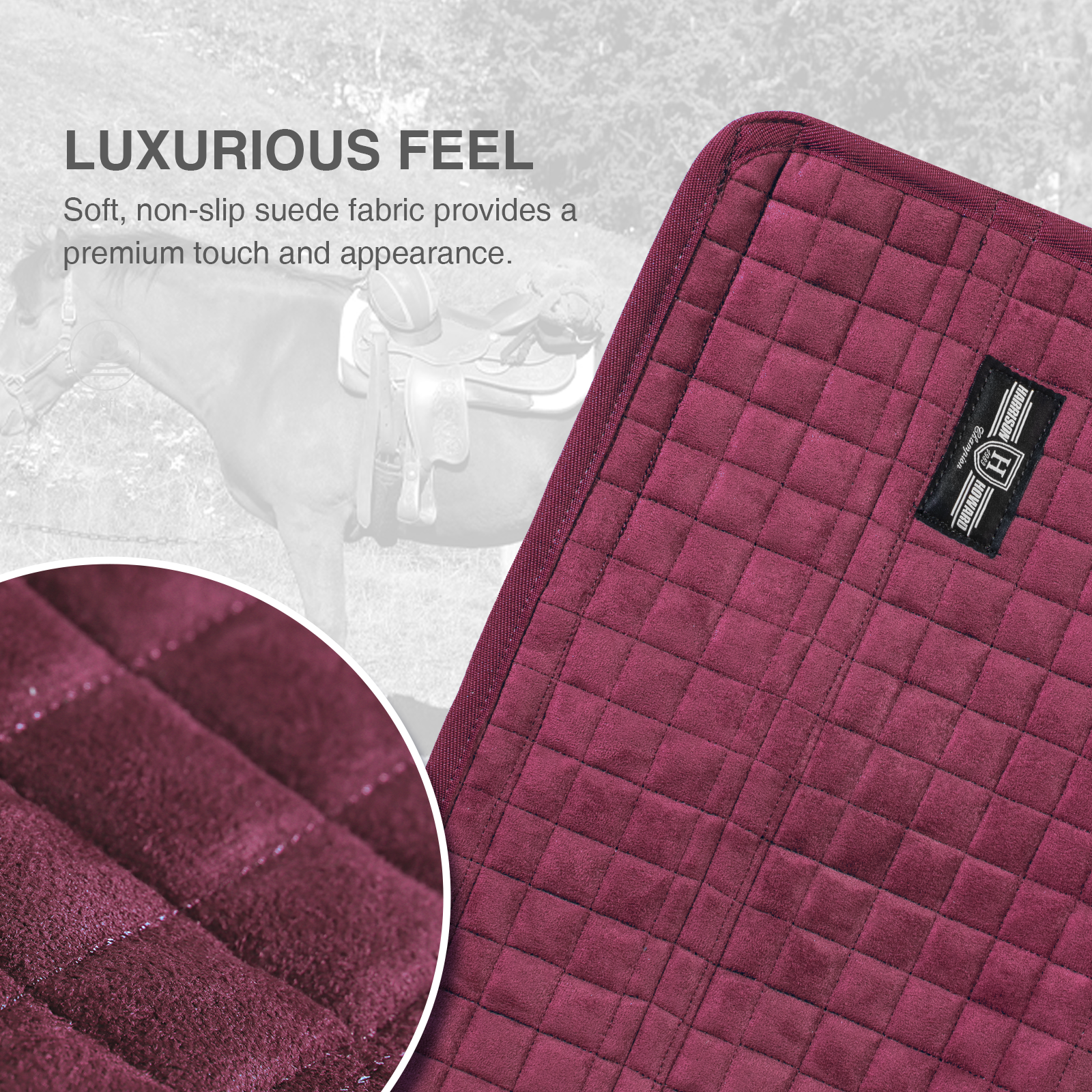 Wall Mount Saddle Rack Suede Saver (Saddle Stands Not Included) - Image 3