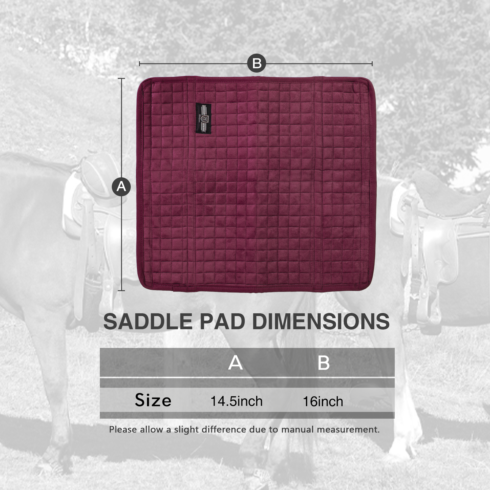 Wall Mount Saddle Rack Suede Saver (Saddle Stands Not Included) - Image 9