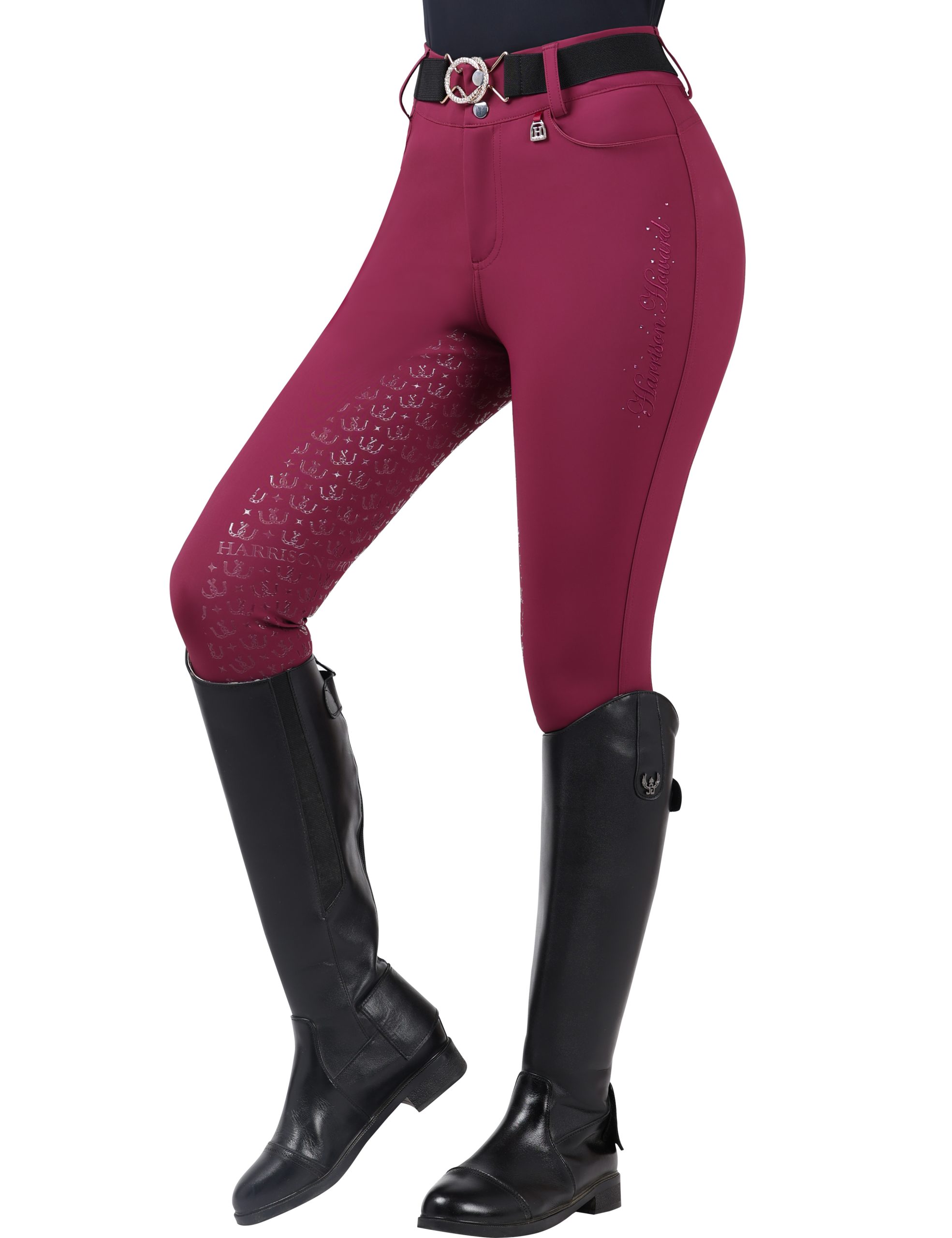 Full-Seat Silicone Breeches for Women HBFX502 3 Full-Seat Silicone Breeches for Women HBFX502