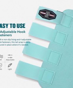 Adjustable Versatile Horse Tail Guard Equine Tail Wrap