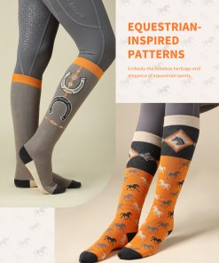 Women's Equestrian Knee-High Socks 3-Pairs