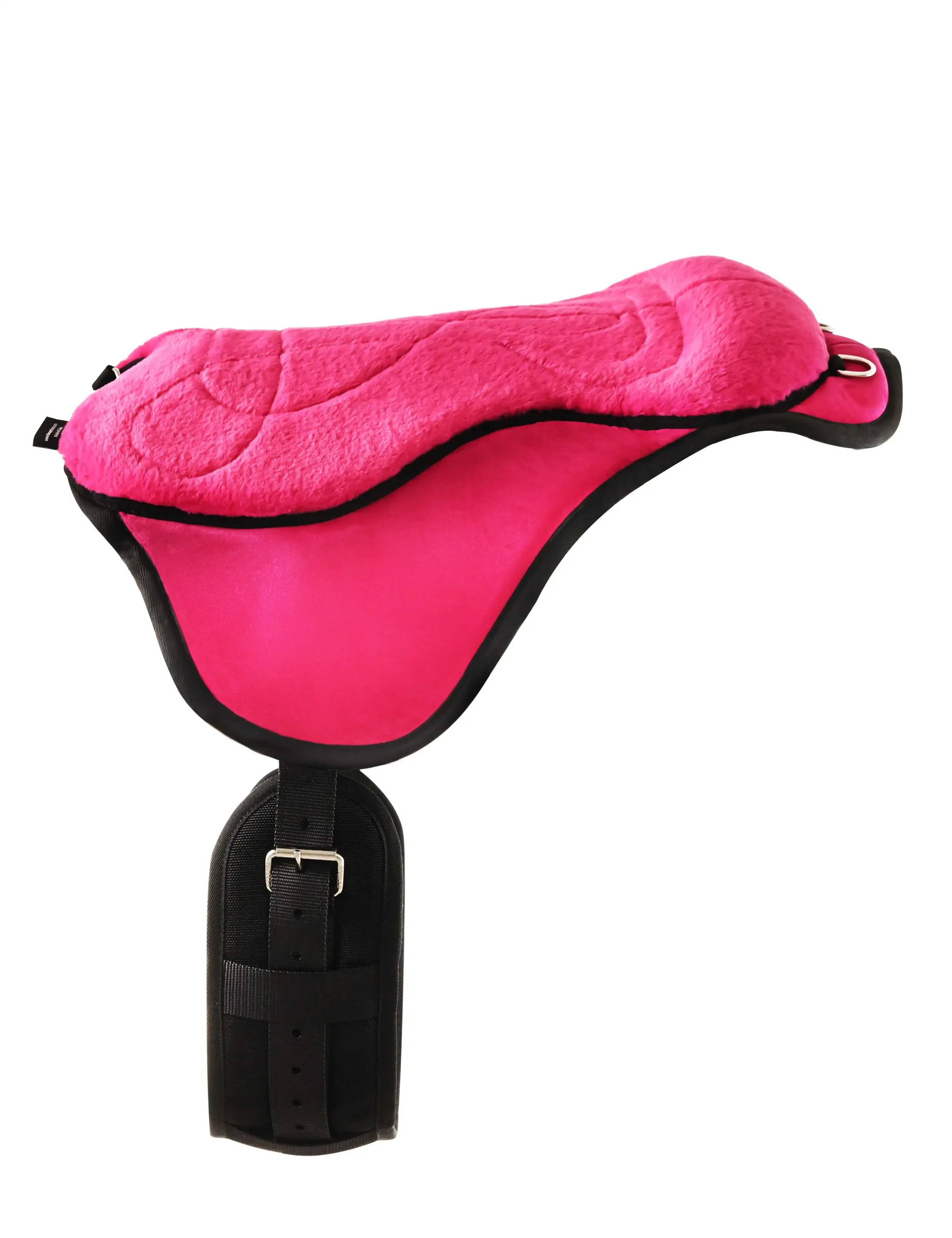 ComfortCore Horse Bareback Pad with Fur Seat & 4 D-Rings