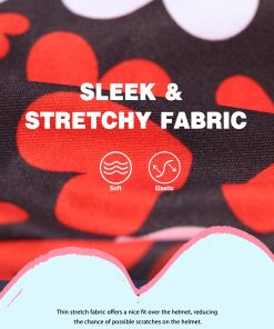 Equestrian Riding Helmet Cover with Cute Bow (Helmet NOT Included)