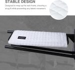 Harrison Howard Wall Mount Saddle Rack Suede Saver Adds Protection to Underside of Saddle Prevents Bar Indentations Secure Saddle Use with Saddle Rack, Saddle Saver Only White - Image 7