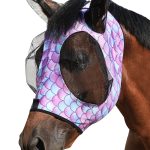 Harrison Howard Stretch Fly Mask with Forelock Opening and Patterns